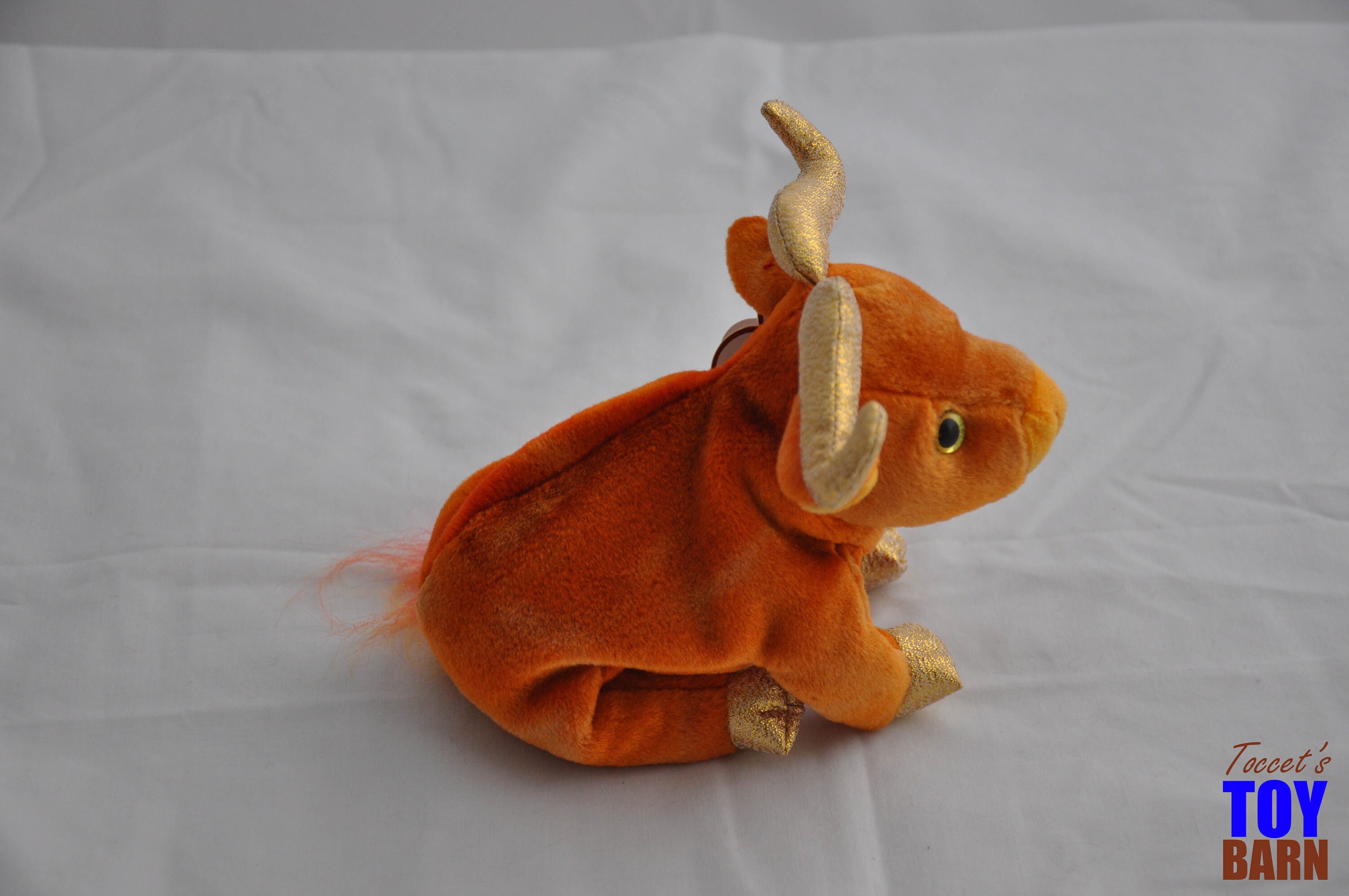 Vintage 2000 Ty Zodiac Beanie Baby: Ox