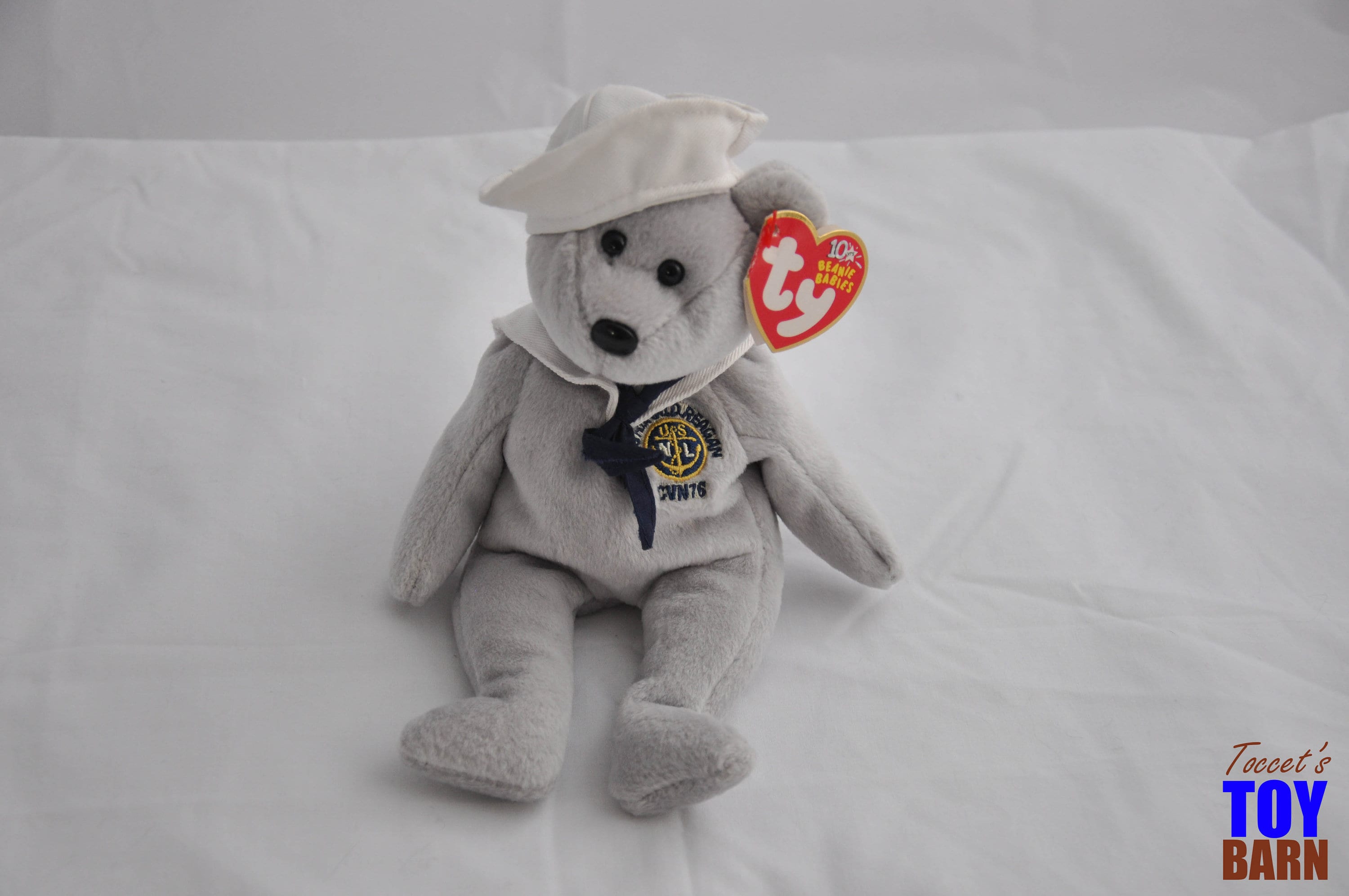 uss ronald reagan ty beanie baby