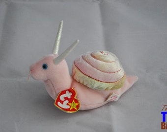 Swirly the Snail Vintage 1999 Ty Beanie Baby