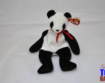 Fortune the Panda Bear: Vintage 1997 Ty Beanie Baby