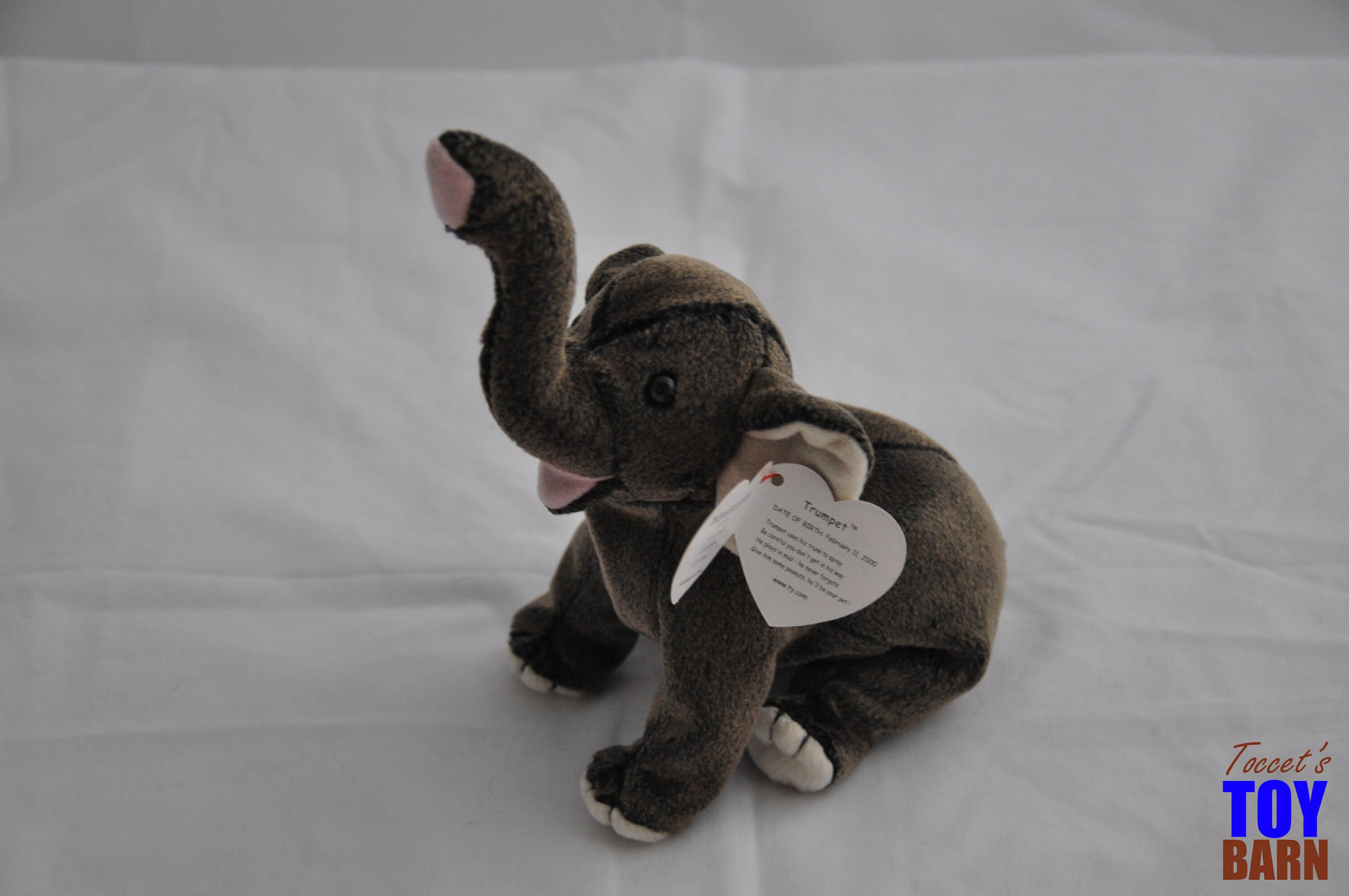 Trumpet the Elephant Vintage 2000 Beanie Baby