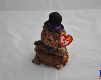 Punxsatawney Phil 2006 Ty Groundhog Day Beanie Baby