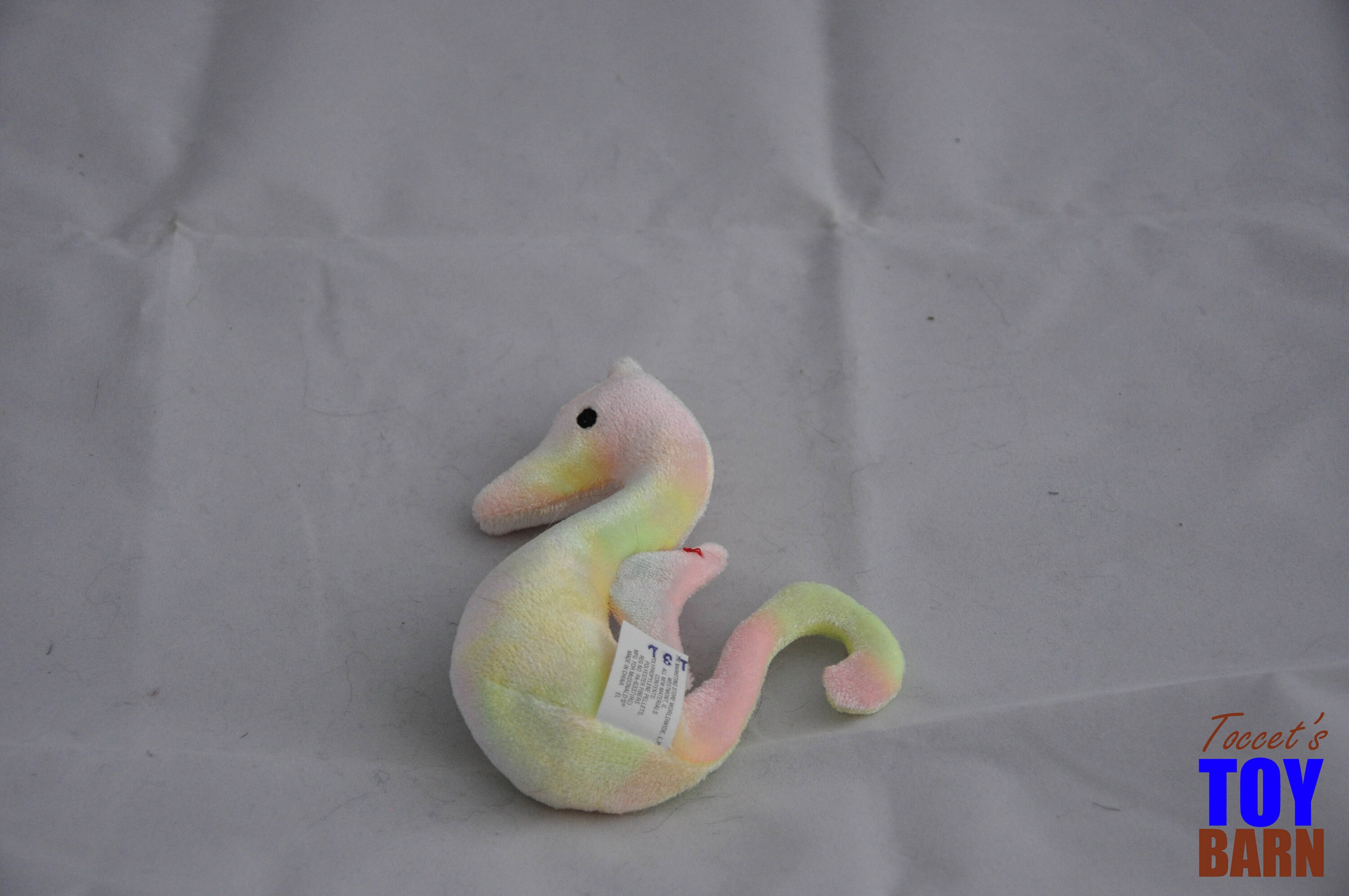 neon the seahorse beanie baby mcdonalds