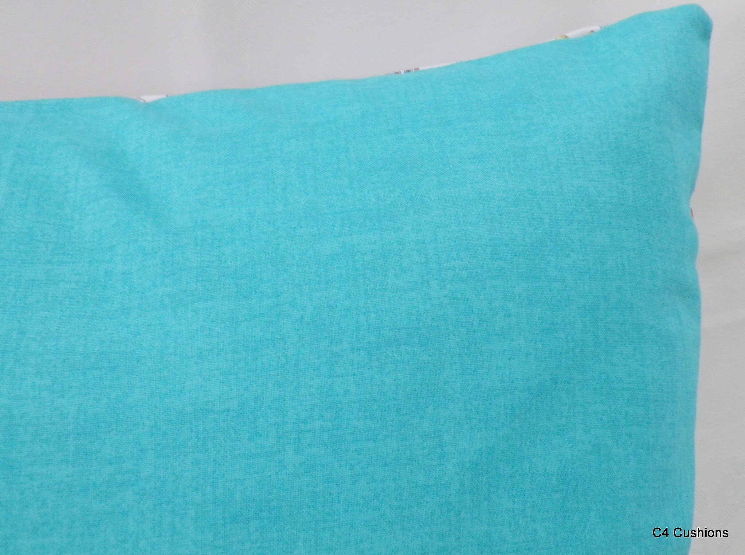 Green Cushion Cover Seaside Cushion Cover Boats Cushion Etsy 日本