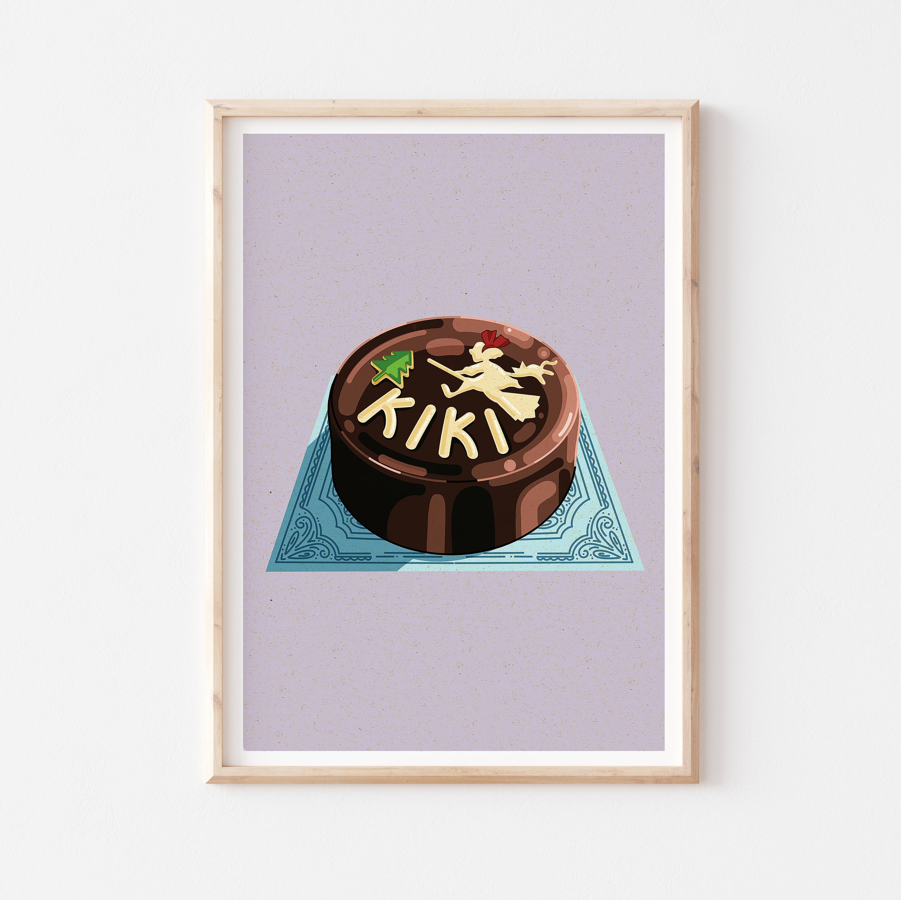 Kikis Cake A5 Art Print photo picture