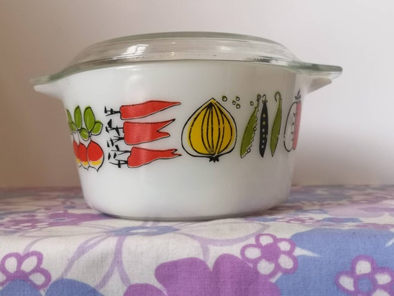 Buy Vintage Jaj Pyrex Harvest Junior Spacesaver Deep Casserole