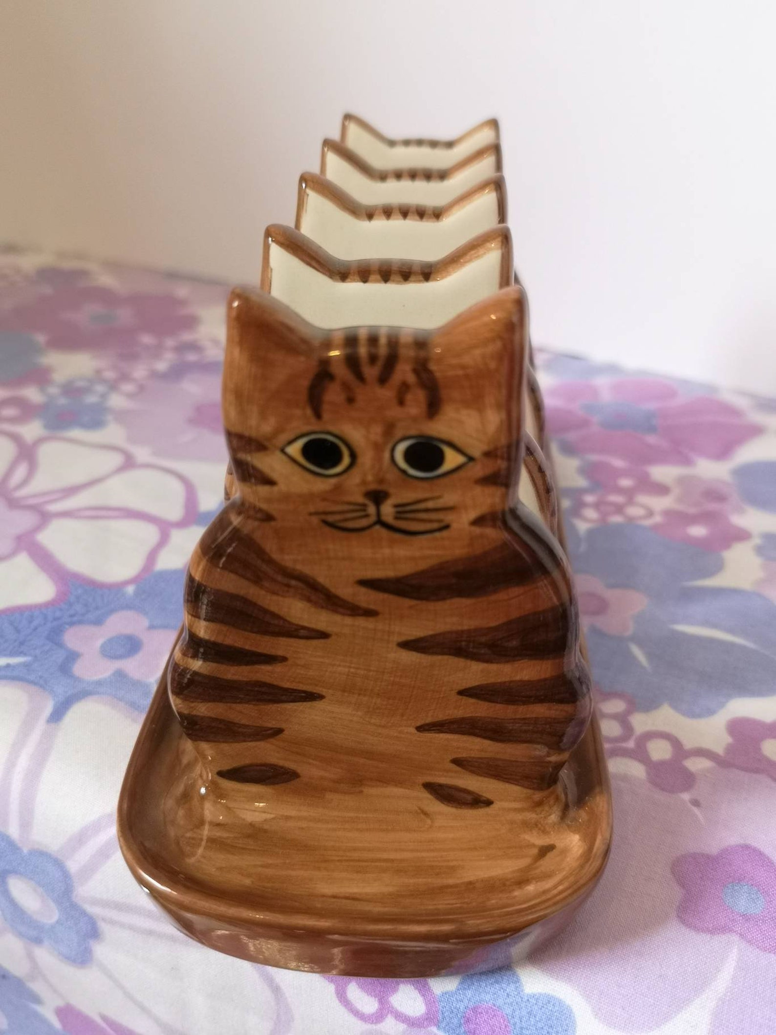 Quail pottery toast rack. Quail studio pottery George Cat | Etsy