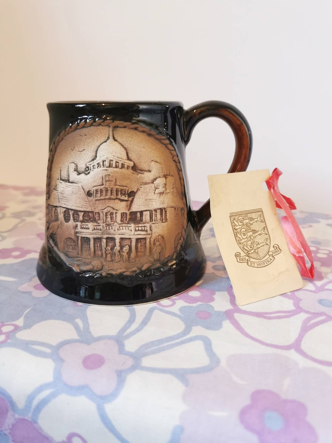 Limited Edition Great Yarmouth Pottery Mug, Tankard. the Royal Norfolk