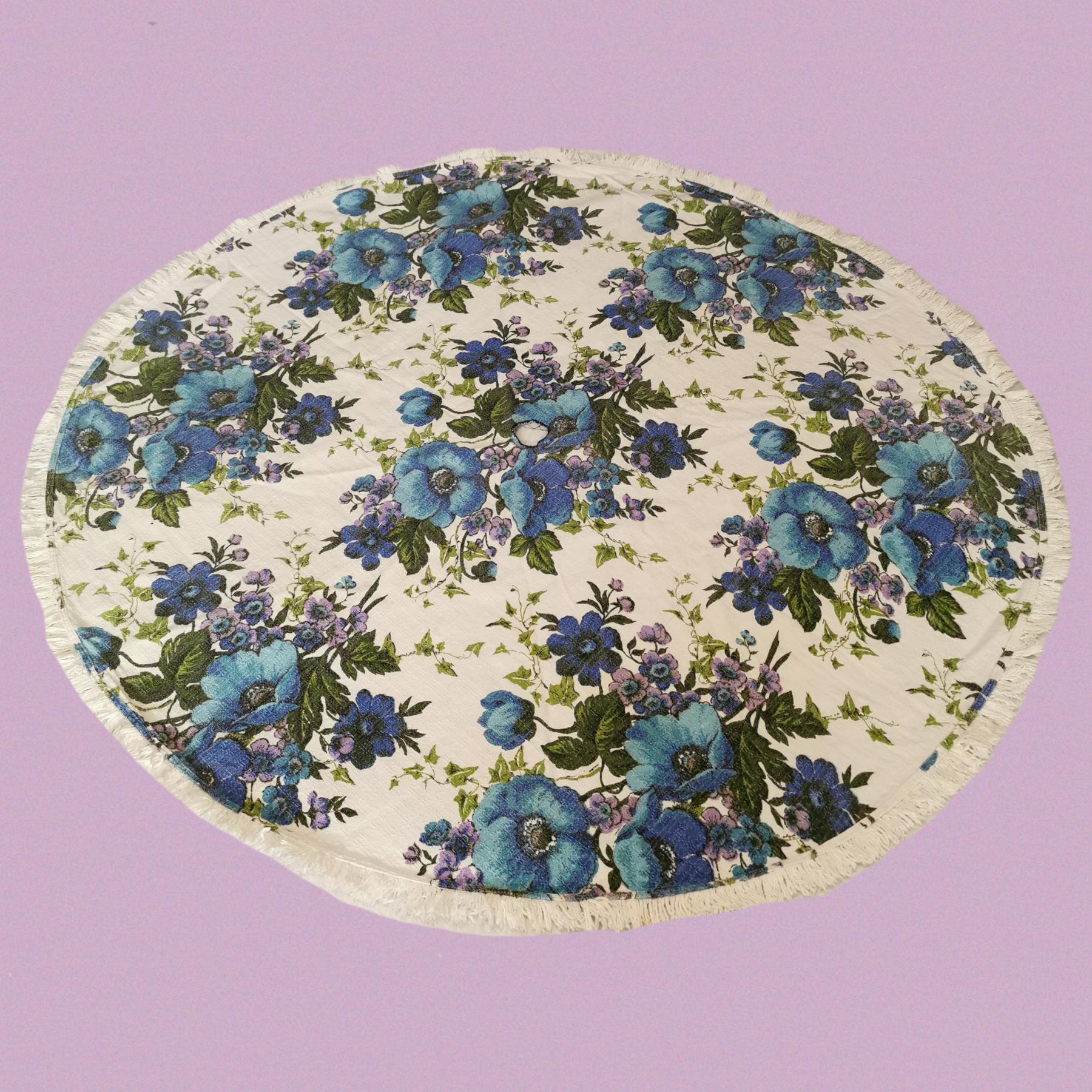 LVTXIII Tovaglia Rettangolare Per Esterni 152x213 Cm – Impermeabile Con Foro Per Ombrellone E Cerniera, Antimacchia Per Tavolo Da Giardino (Rosso Fiori) - 6