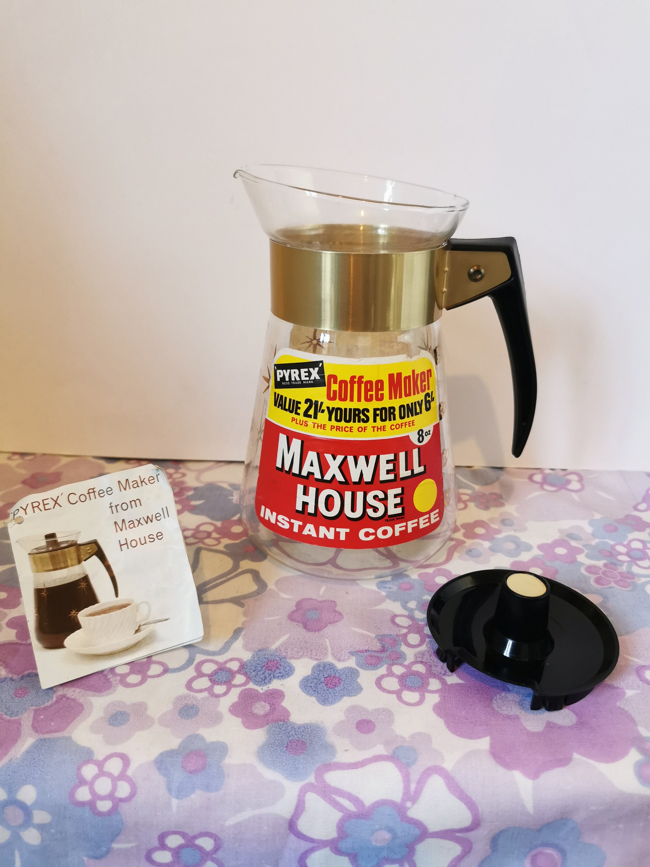 ORIGINAL ANTIQUE MAXWELL HOUSE COFFEE WALL THERMOMETER