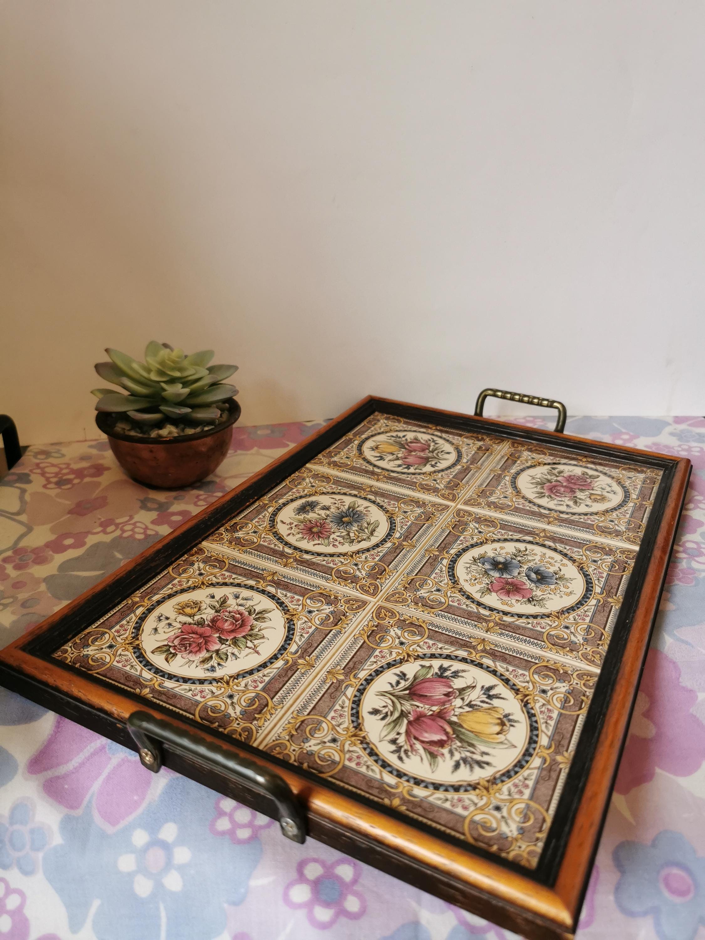 Tilecraft Victorian Serving Tray - Etsy