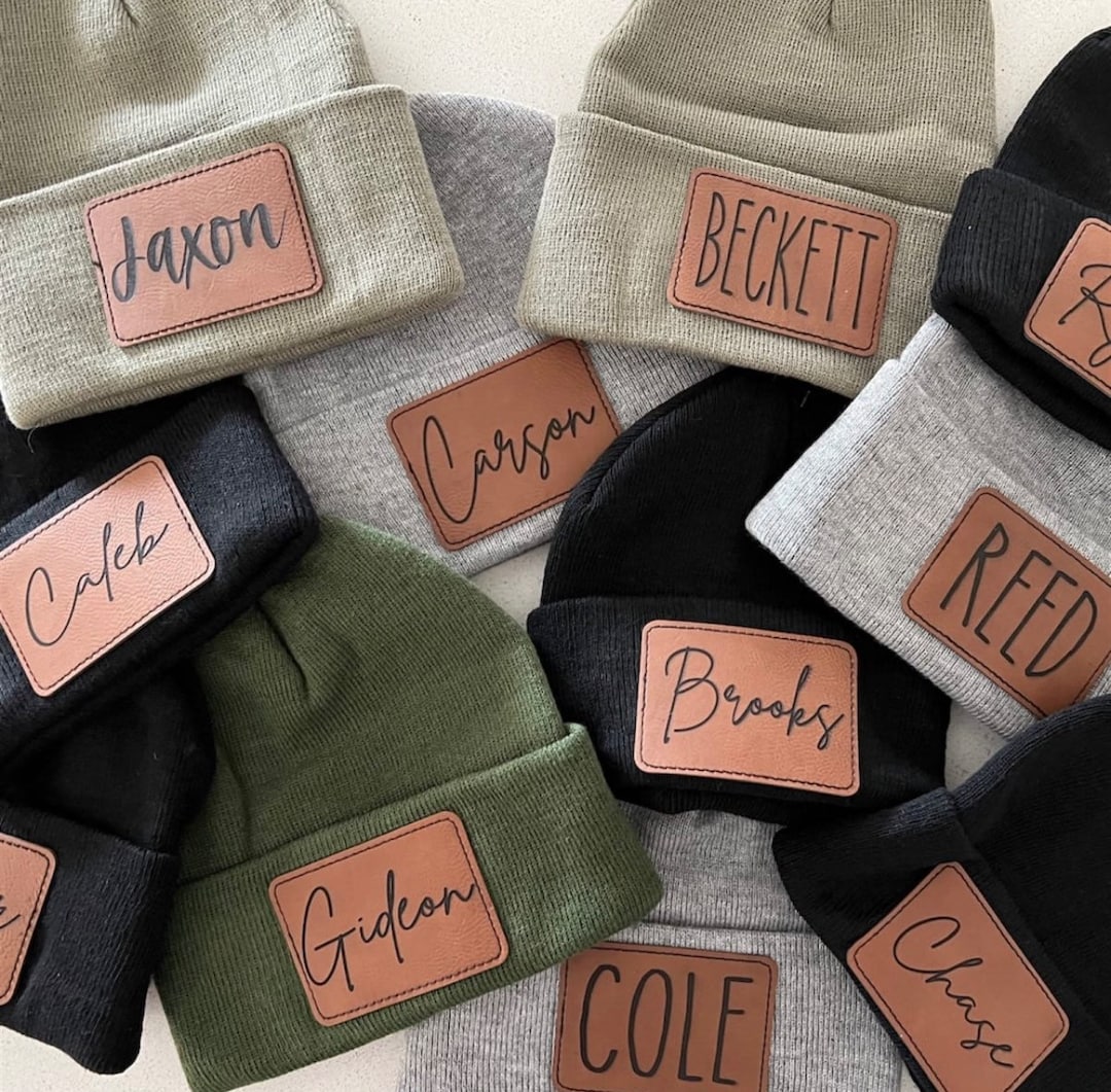Name Beanie Boy Beanie Girl Beanie Personalized Beanie Etsy