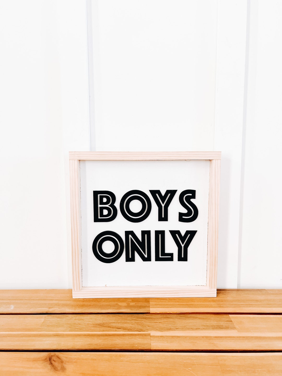 Boys Only Sign Kids Bedroom Decor - Etsy