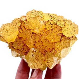 604 Gram Natural Beautiful Golden Aragonite Specimen|Helmand,Afghanistan