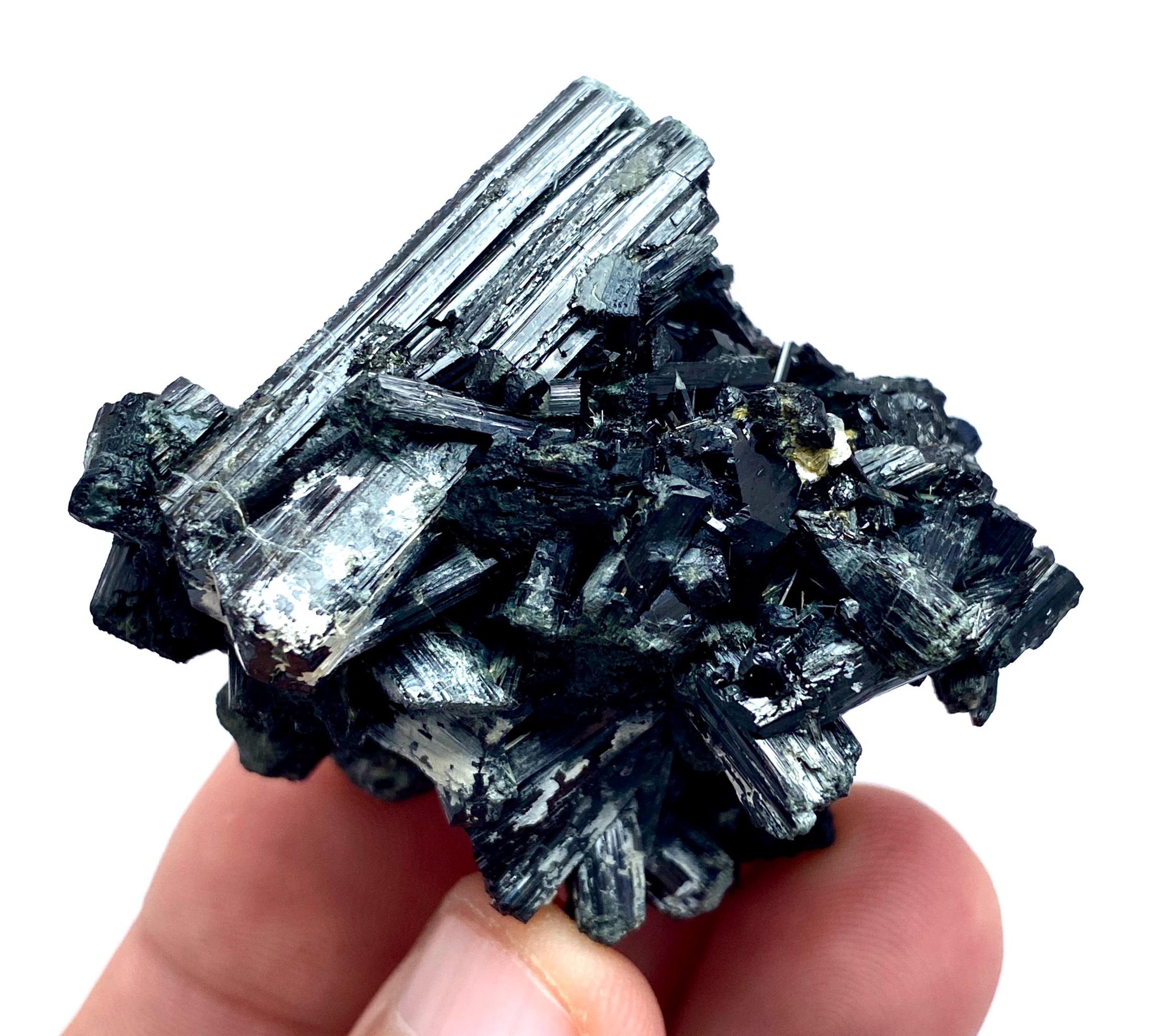 鉱物標本 トルマリン クォーツ 原石 標本 共生 パキスタン産 トルマリン / クォーツ【Tourmaline in Quartz】パキスタン産