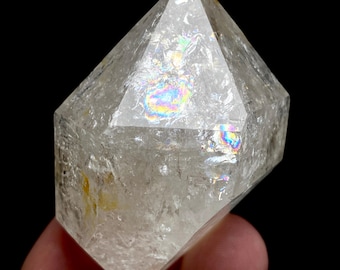 Extraordinary Unique Window Quartz Crystal - 487 CTs Natural Gemstone from Pakistan, Healing, Metaphysical, Mineral Collectible