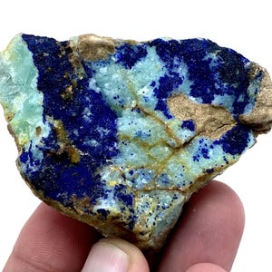 540 CT Extraordinary Top Blue Azurite In Aragonite|Helmand,Afghanistan