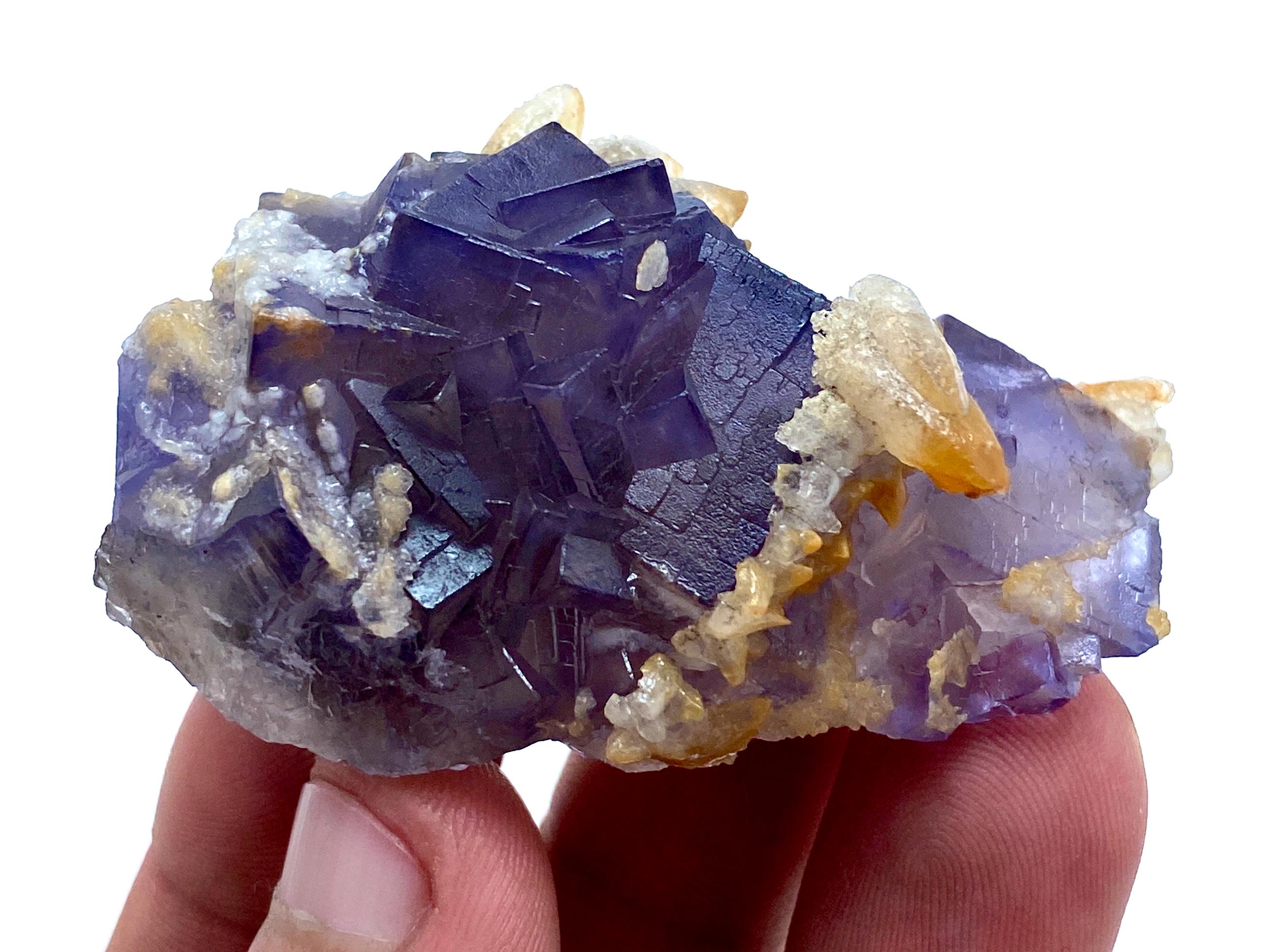 黒と青の鉱物標本 147g OrbitMineralsAndGems - Etsy 日本