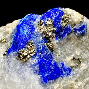 66.89 Gram Extremely Rare Royal Lazurite With Pyrite Specimen From Afghanistan