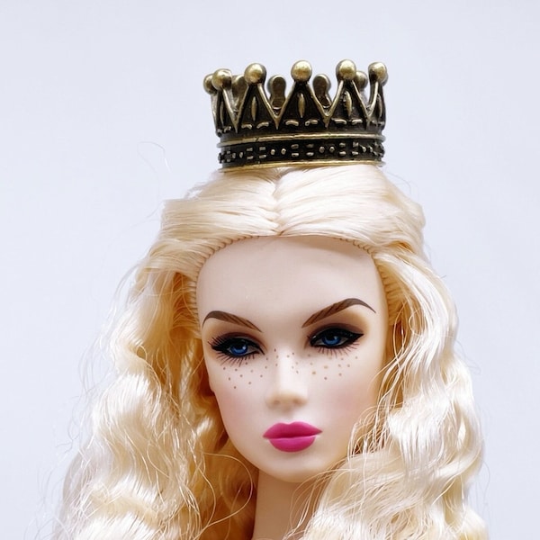 A008 23×13mm Crown Doll Crown Hair Accessories For 12" Fashion Doll Poppy Parker Fashion Royalty