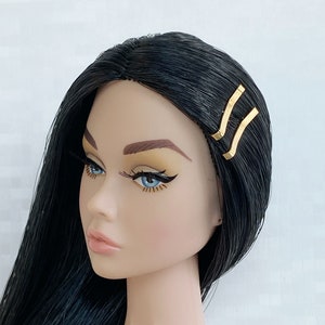 A007 Tiny 11mm  Multi Color Hair Accessories Hair Pins DIY For 1/6 Scale Dolls Like 12&quot; Fashion Doll Poppy Parker Fashion Royalty Momoko