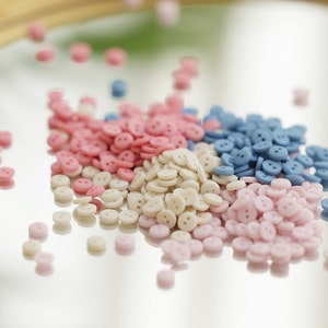 B247 Matte Finish 6.5mm Buttons Micro Mini Buttons Tiny Buttons Doll Clothes Sewing Craft SupplyFor 12&quot; Fashion Doll  Blythe BJD