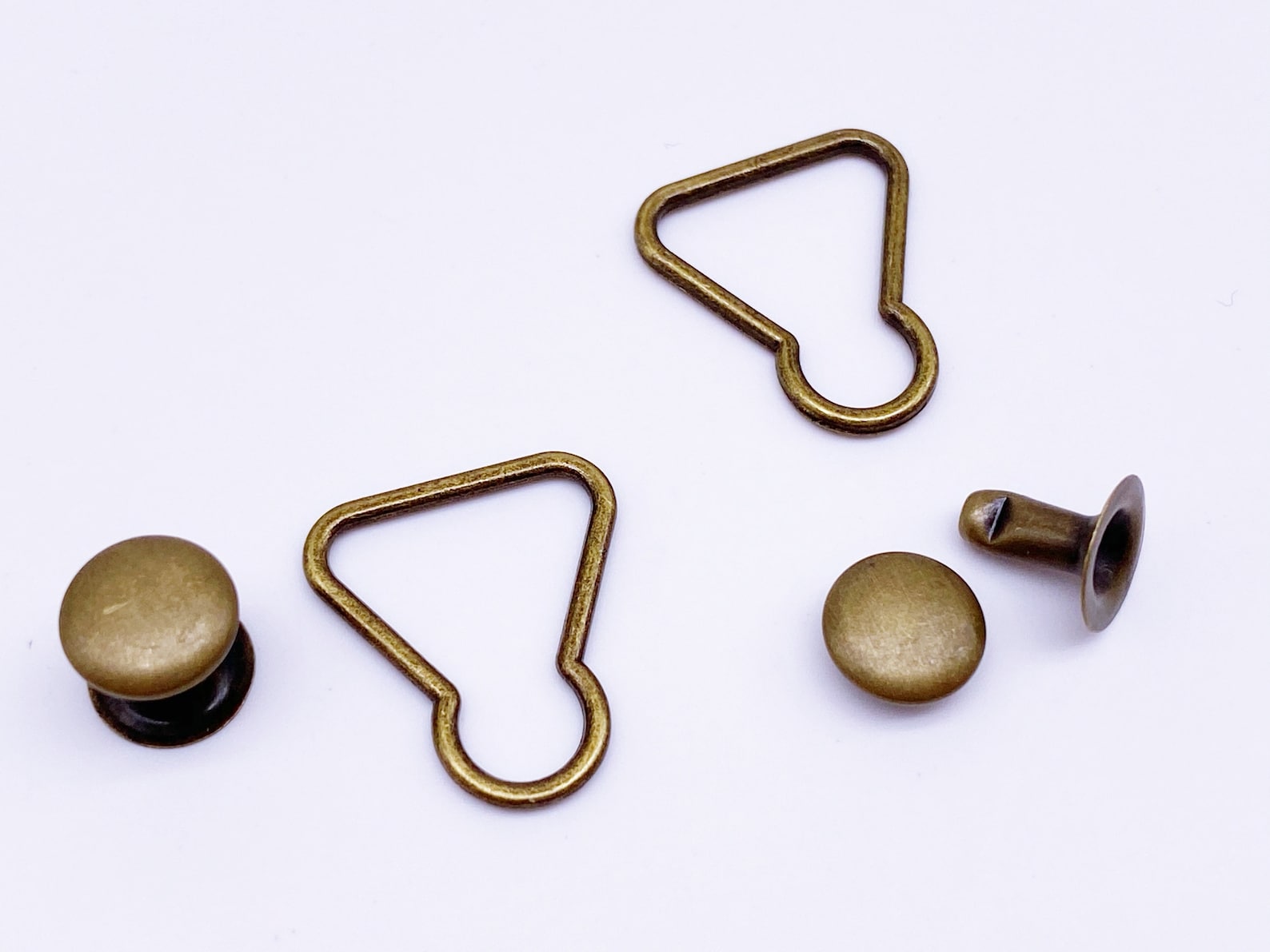 B159 Bronze Color 13.515mm Mini Overall Buckles For 18 Etsy