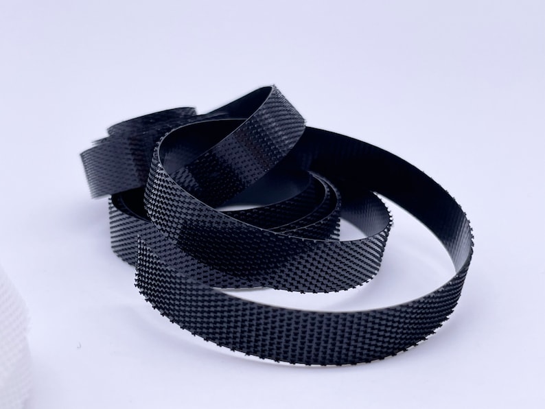 W011 6mm/8mm Black/White/Half Clear Ultra Thin Width Sew On Fastener Strap Doll Sewing Craft Doll Clothes Supply image 9