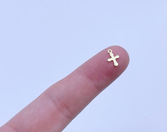 B069E 6×9mm Tiny Cross Mini Charm Doll Sewing Craft Supplies For 12" Fashion Dolls Blythe BJD