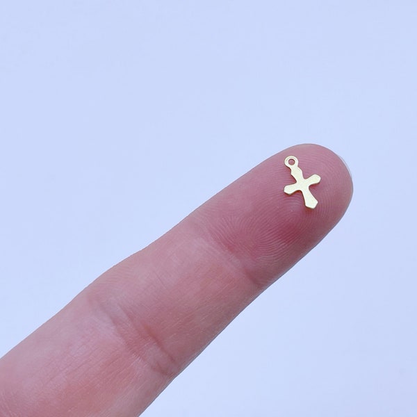 B069E 6×9mm Tiny Cross Mini Charm Doll Sewing Craft Supplies For 12" Fashion Dolls Blythe BJD