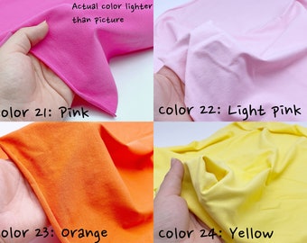 F032 Multi Colors 40×40cm Cotton Stretchy Fabric Doll Sewing Craft Doll Clothes Sewing Supply For 12" Fashion Doll Blythe BJD