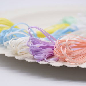 R002 Super Skinny 2mm Ribbon Sewing Craft Doll Clothes Making Sewing Supply