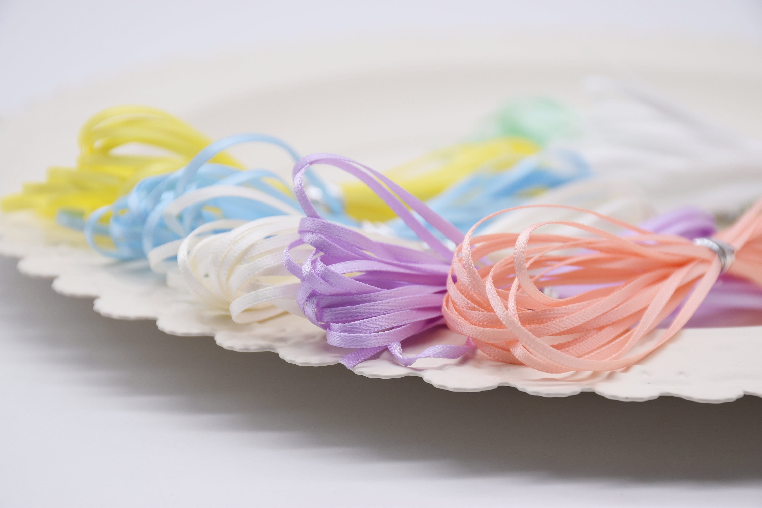R002 Super Skinny 2mm Ribbon Sewing Craft Doll Clothes Making Sewing Supply