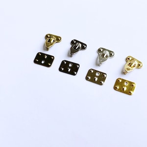 B060 Metal Purse Lock Piece Set Doll Sewing Doll Craft Supply Doll Purse Making