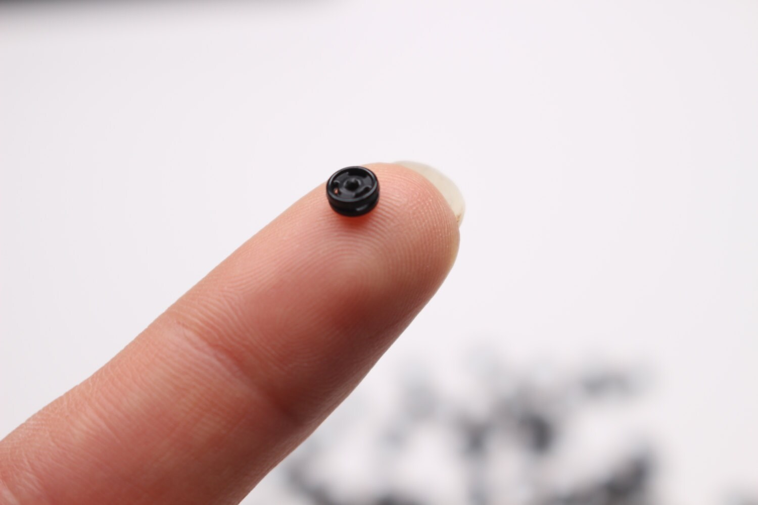 B017C Black 4MM Super Tiny Snap Fastener Doll Buttons Mini Etsy