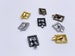 B004 Bronze/Silver/Gold/Dark Gun 7mm×8.5mm Mini Buckles Doll Sewing Craft Belt Purse Coat Doll Clothes Making Sewing Supply 