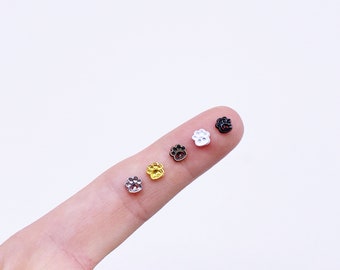LOWERED PRICE B125 Tiny Paws 5mm Micro Mini  Buttons Tiny Buttons Doll Sewing Craft Supplies