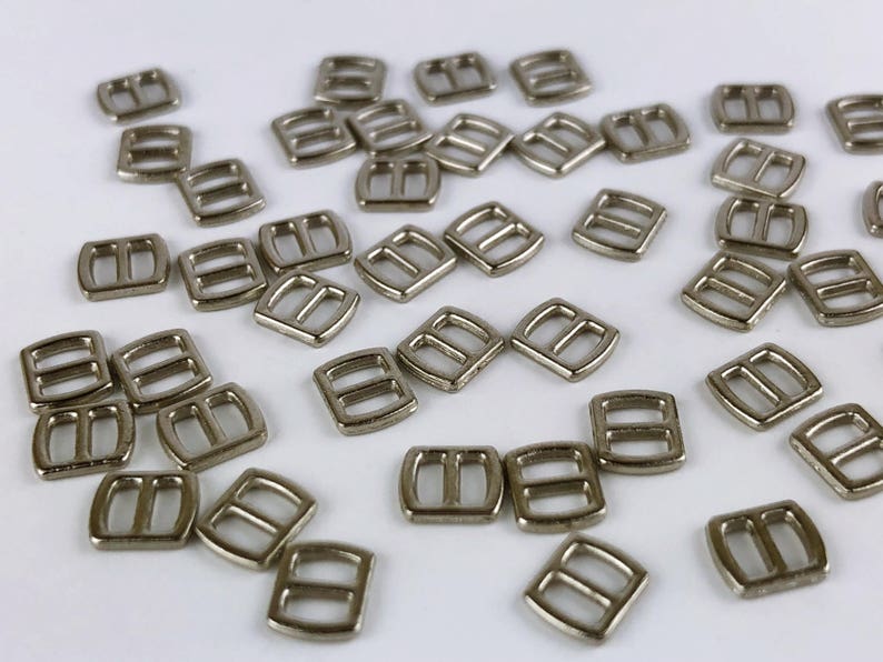 B006B Silver Color Mini Buckles Sewing Craft Belt Purse Coat Etsy