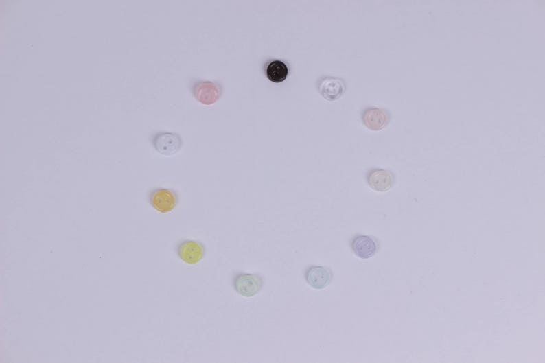 B050 Super Tiny 3mm Buttons Micro Mini Buttons Tiny Buttons Doll ...