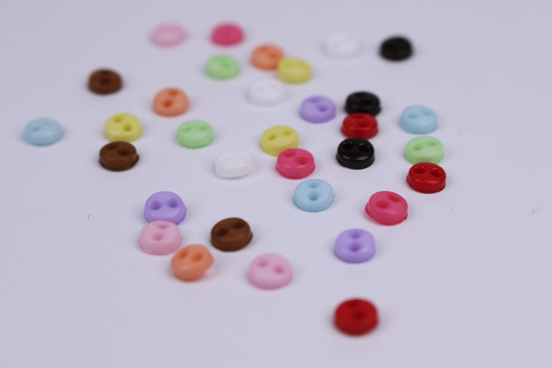 B010 Colorful 4mm Micro Mini Buttons Tiny Buttons Doll Clothes Etsy
