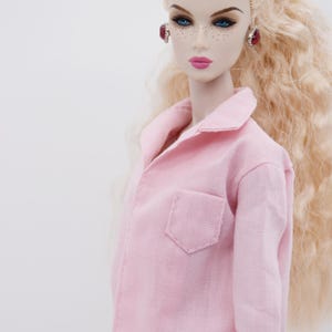 CLEARANCE! C005 Handmade Doll Lady&#39;s Shirt For 12&quot; Fashion Dolls Like Poppy Parker Fashion Royalty NF Doll