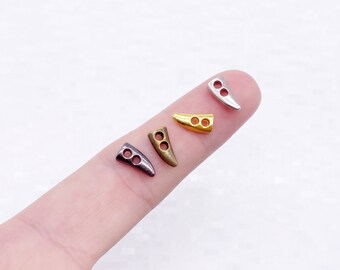 B080 10mm Metal Mini Toggle Buttons Tiny Buttons Doll Buttons Sewing Craft Doll Clothes Making Sewing Supply