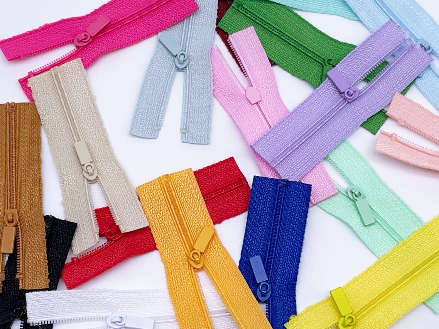 W024 Mini Rectangle Zipper Puller 6CM Zipper Mini Tiny Super Small ...