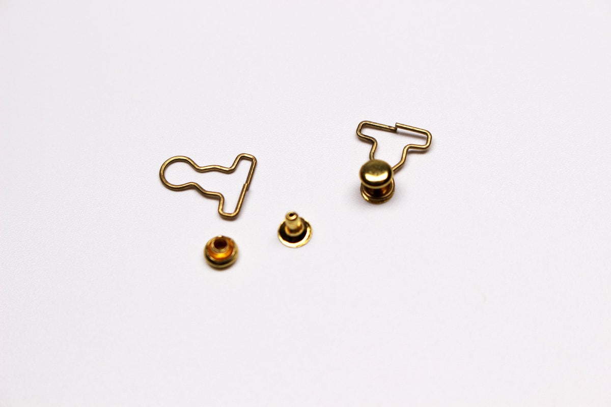 B027C Gold Mini Overall Buckles Sewing Craft Doll Clothes Etsy