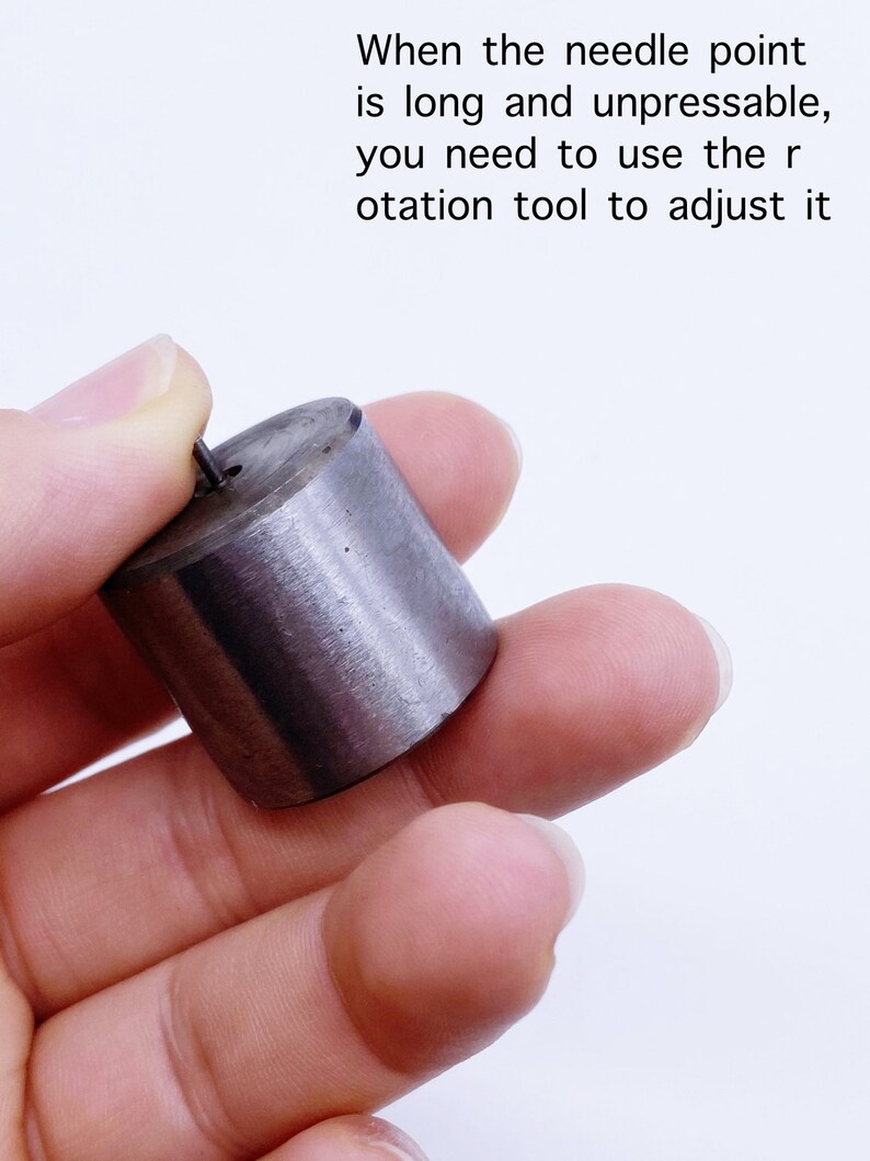 W013 Eyelet Setter Tool With Base For 1mm 1.5mm Mini Eyelets Etsy