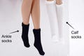 C065 Handmade Ribbed Colorful Ankle/Calf Doll Socks For 12" Fashion Dolls  Blythe Azone PP FR 1/6 Doll Clothes