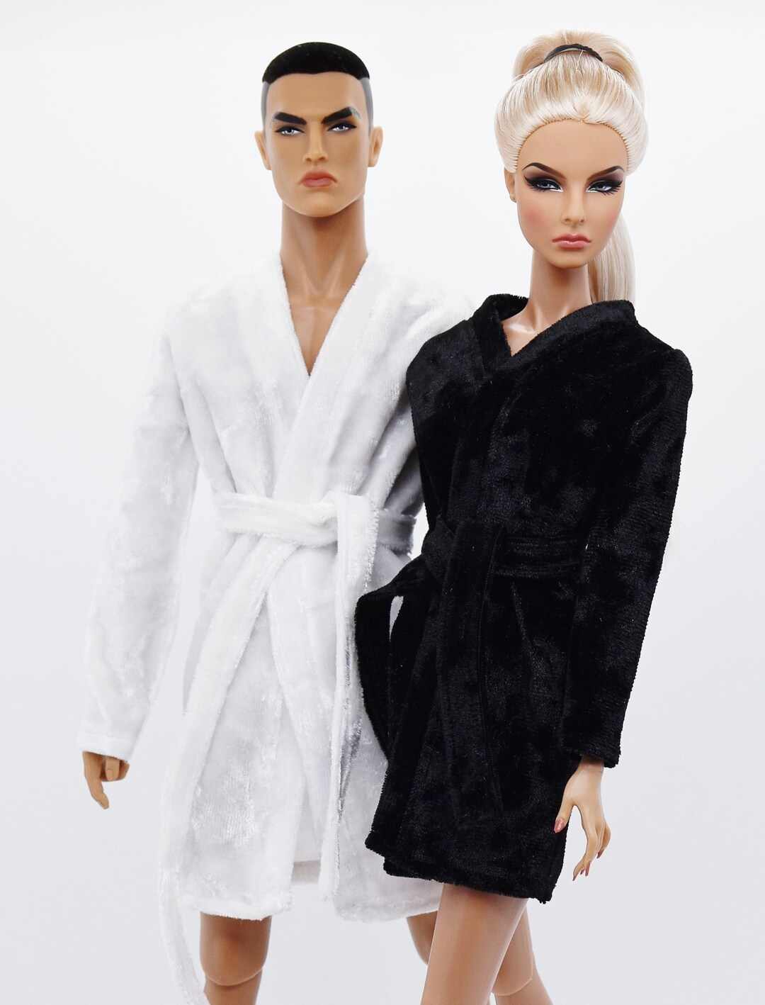 C039 Handmade Doll Bathrobe for 12