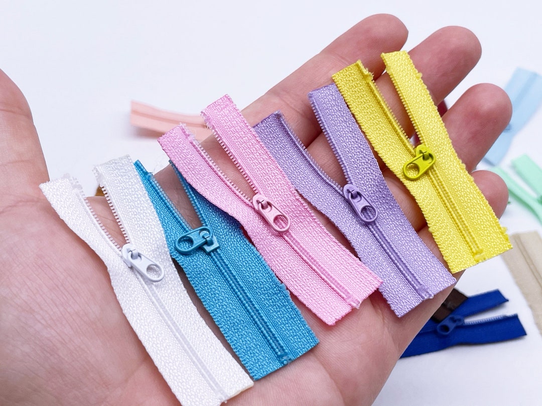 Mini Zipper W026 Mini 6CM Zipper Tiny Super Small Zipper Doll Sewing Craft Doll ...