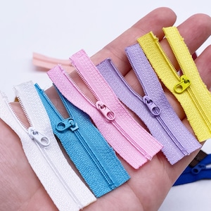 W026 Mini 6CM Zipper Tiny Super Small Zipper Doll Sewing Craft Doll Clothes Making Sewing Supply