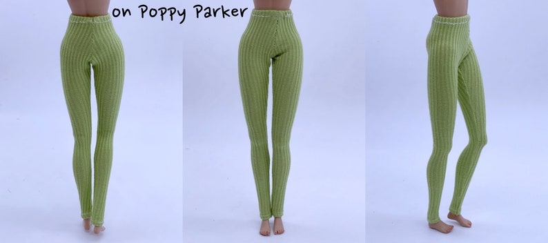 C004 Handmade Doll Leggings For 12 Fashion Dolls Like Poppy Parker Fashion Royalty NF Doll image 9